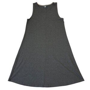 Free Fly Sleeveless Bamboo Flex Dress A-line Heather Gray Womens Size Medium